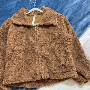 Lululemon Cinchable Fleece Zip Up Jacket